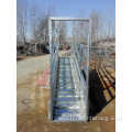 HDG Adjustable 6 Rail Cattle Panels Loading Ramp 2.4h x 3.6L Slide Gates and Head Bails